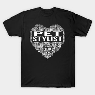 Pet Stylist Heart T-Shirt